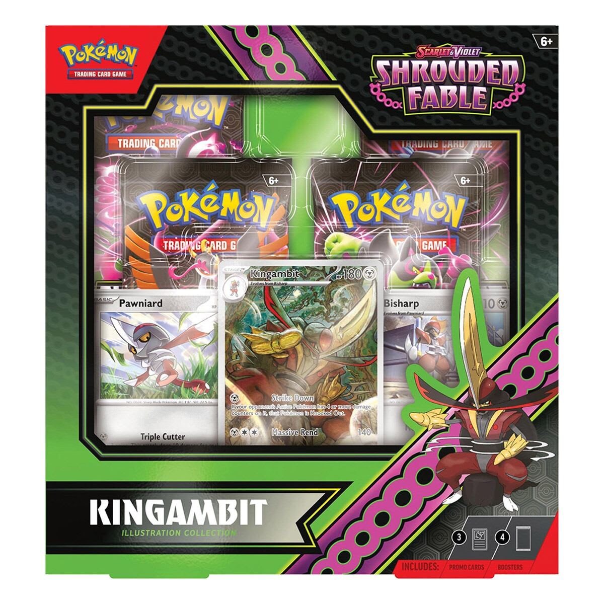 Pokemon TCG - Scarlet & Violet Shrouded Fable Kingambit Collection