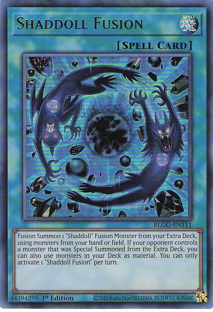 Shaddoll Fusion BLGG-EN111 Yu-Gi-Oh 1st Edition NM