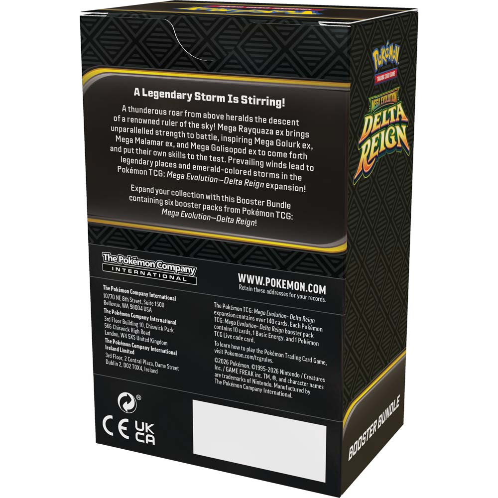 Pokemon TCG - Mega Evolution Delta Reign Booster Bundle (Preorder 06.11.2026)