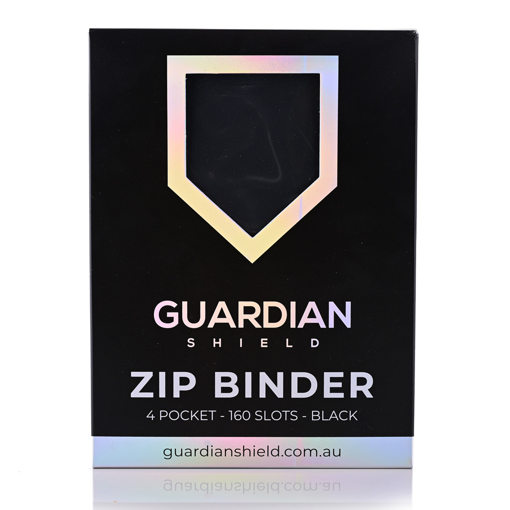 GUARDIAN SHIELD - 4 Pocket Binder Black