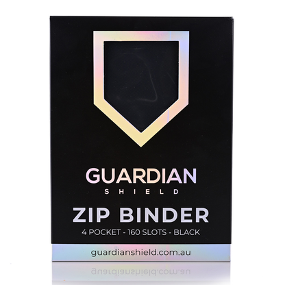 GUARDIAN SHIELD - 4 Pocket Binder Black