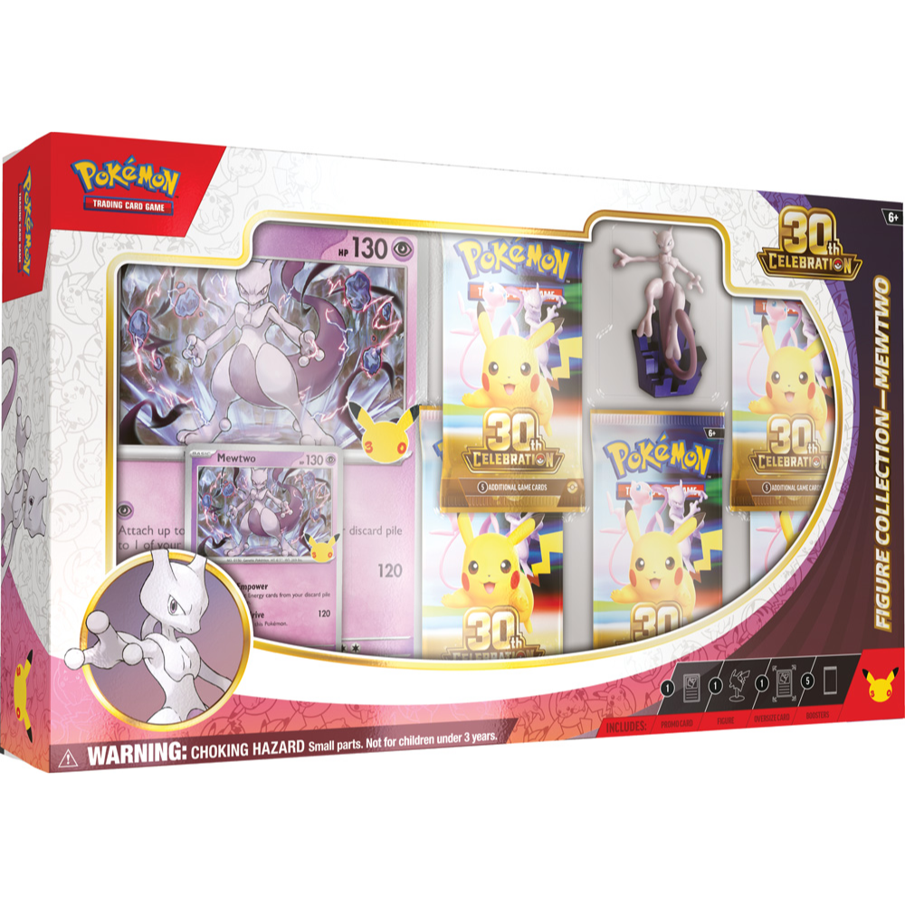 Pokémon TCG - 30th Celebration Figure Collection - Mew / Mewtwo Assorted* (Preorder 06.11.2026)