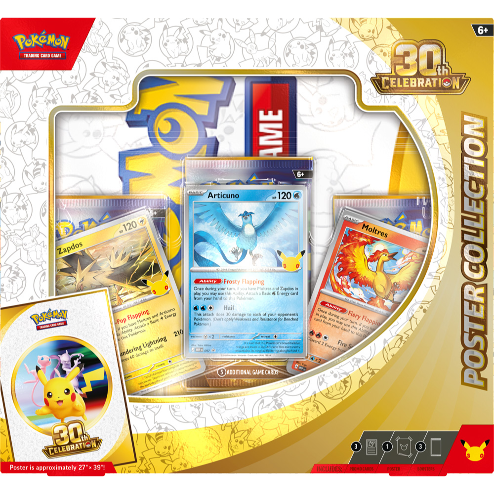 Pokemon TCG - 30th Celebration Poster Collection (Preorder 16.09.2026)