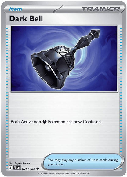Pokemon TCG - Dark Bell 075/084 Pitch Black NM