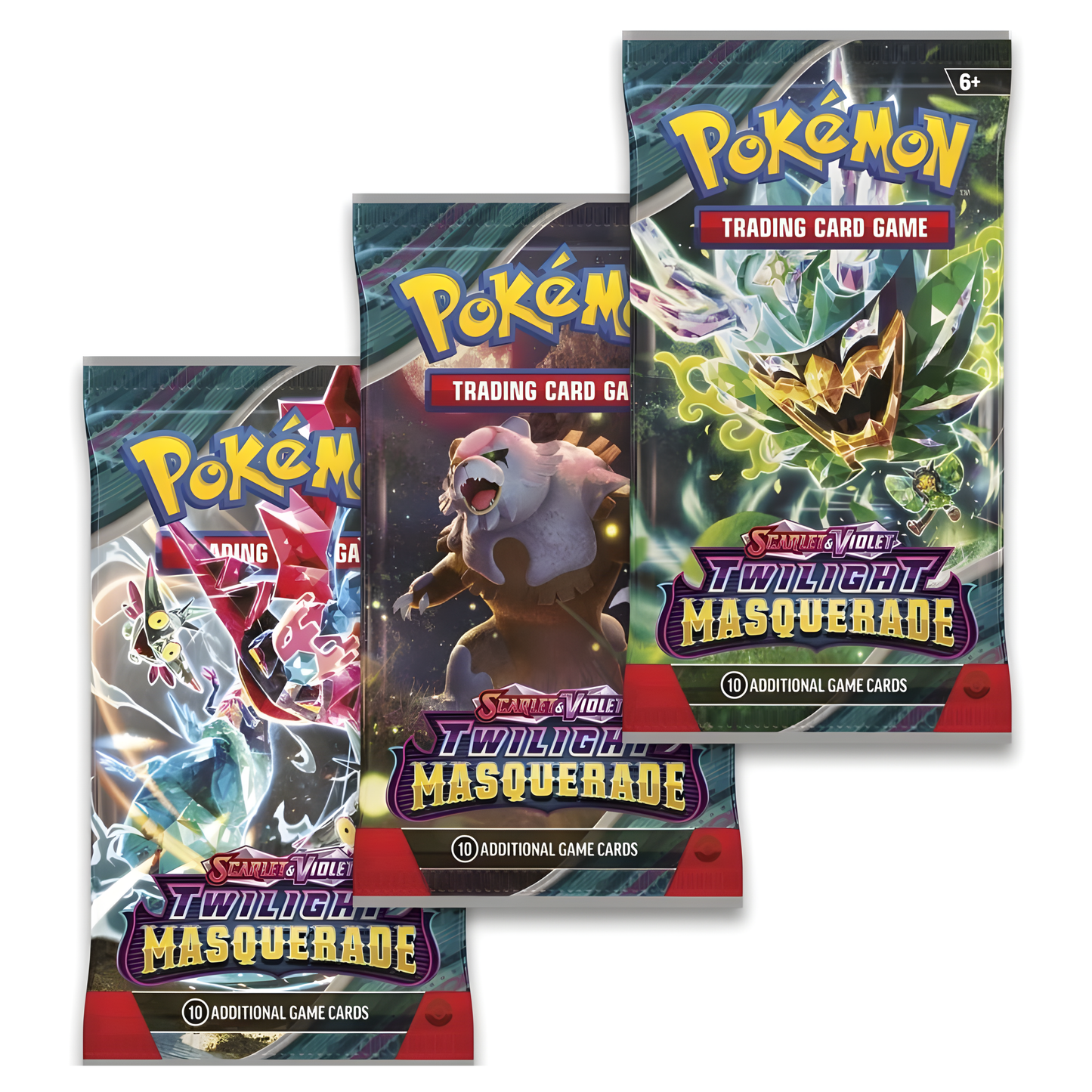 Pokémon TCG: Scarlet & Violet - Twilight Masquerade 3 Booster Packs & Snorlax Promo Card