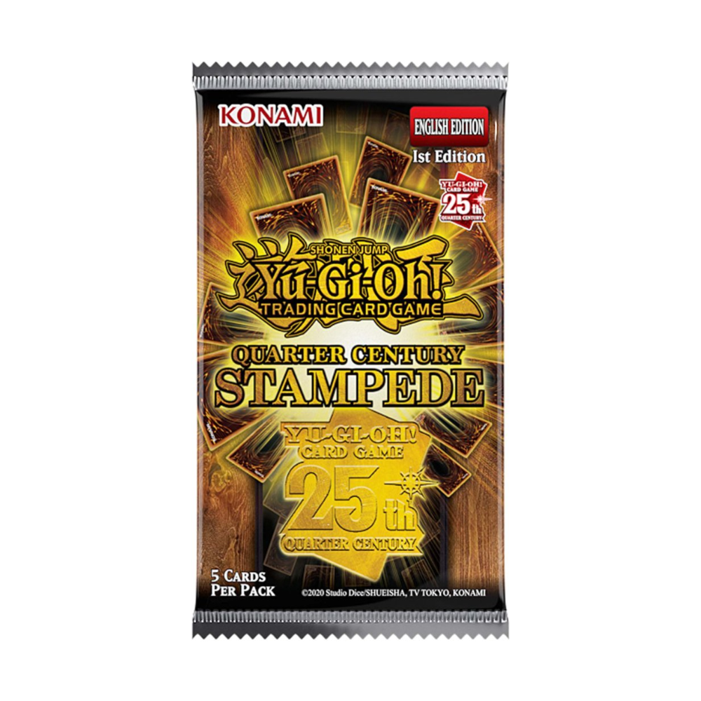 YU-GI-OH TCG - Quarter Century Stampede Collection 5 x card Blisters