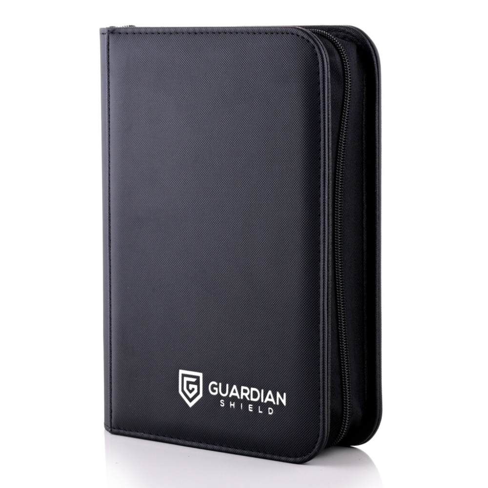 GUARDIAN SHIELD - 4 Pocket Binder Black
