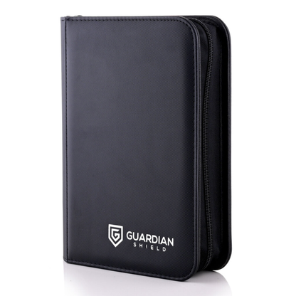 GUARDIAN SHIELD - 4 Pocket Binder Black