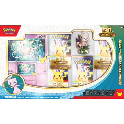 Pokémon TCG - 30th Celebration Figure Collection - Mew / Mewtwo Assorted* (Preorder 06.11.2026)