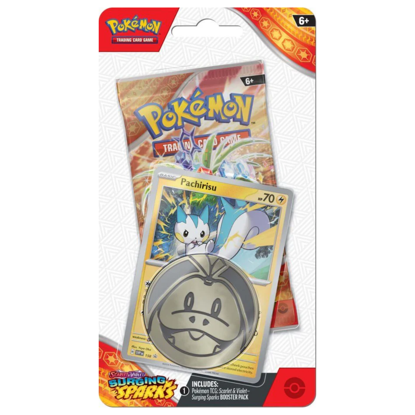 Pokémon TCG: Scarlet & Violet - Surging Sparks Checklane Blister