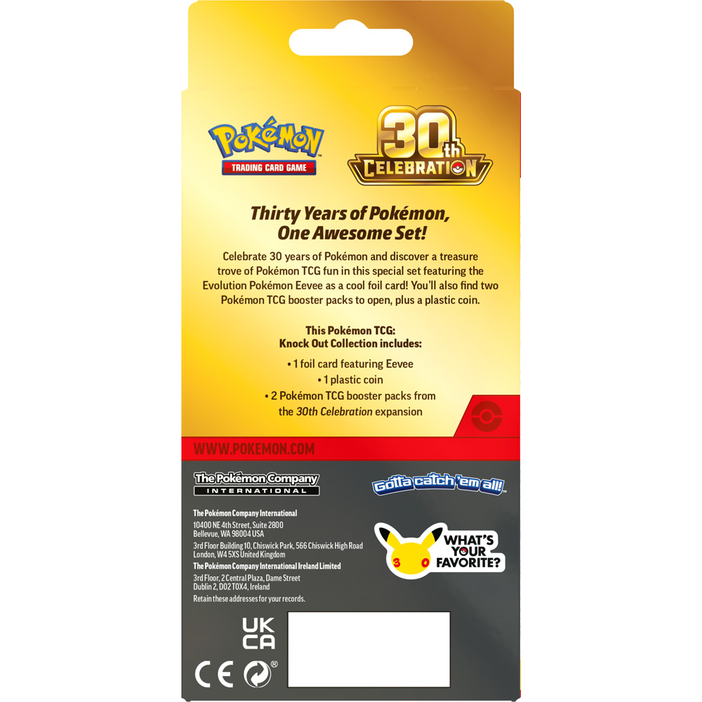 Pokemon TCG - 30th Celebration Knock Out Collection (Preorder 16.09.2026)