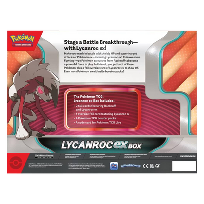 Pokemon TCG - Lycanroc ex Box