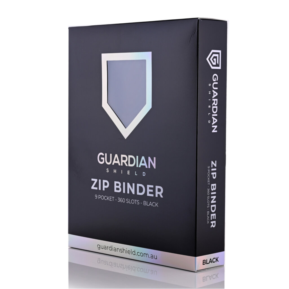 GUARDIAN SHIELD - 9 Pocket Binder Black