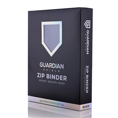 GUARDIAN SHIELD - 9 Pocket Binder Black