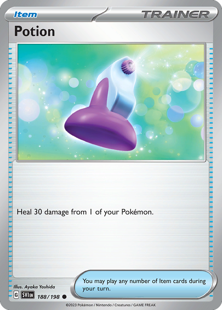 Pokemon TCG - Potion 188/198 Scarlet & Violet NM
