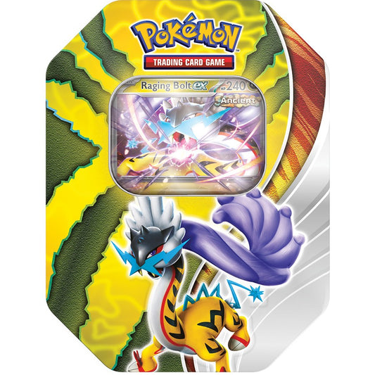 Pokemon TCG - Paradox (Raging Bolt) EX Destinies Tin