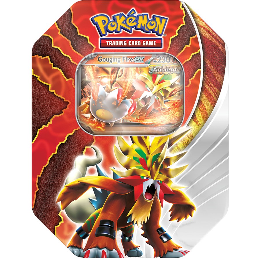 Pokemon TCG - Paradox (Gouging Fire) EX Destinies Tin