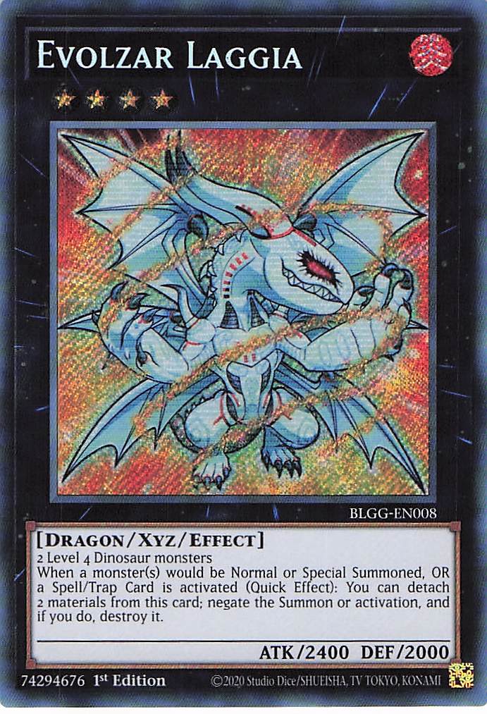 Evolzar Laggia (CHIBI) BLGG-EN008 Secret Rare NM
