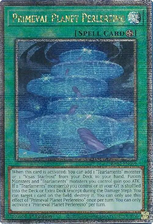 Primeval Planet Perlereino RA02-EN069 QCSR NM
