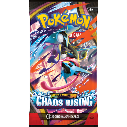Pokemon TCG - Mega Evolution Chaos Rising Booster Pack [PRE-ORDER] (Release Date - 22.05.2026)