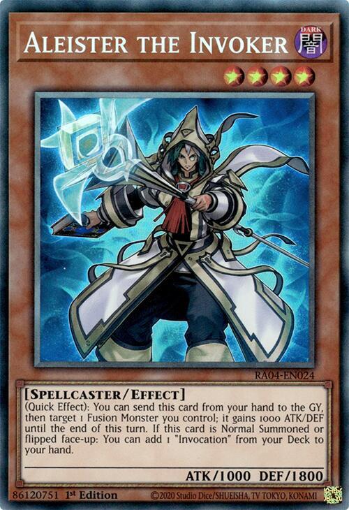 Aleister the Invoker RA04-EN024 Secret Rare NM