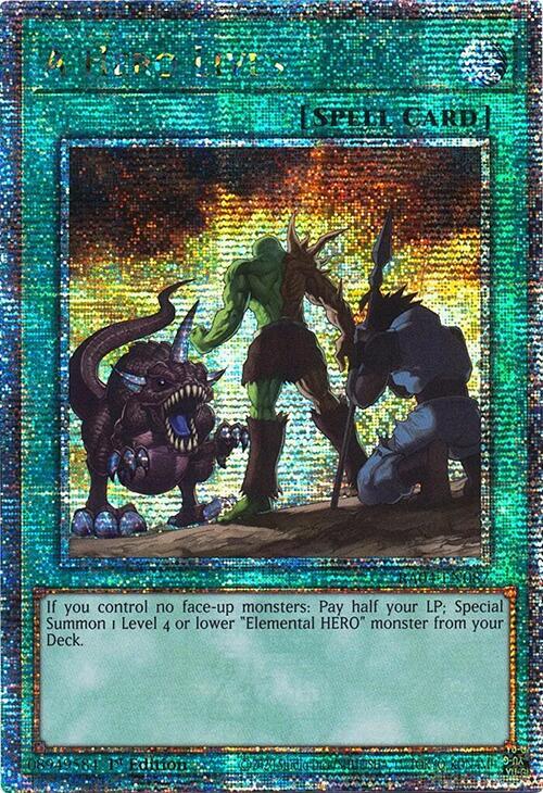 A Hero Lives RA04-EN087 QCSR NM