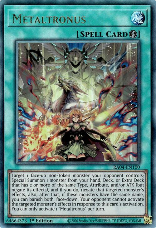 Metaltronus RA04-EN100 Prismatic Ultimate Rare NM