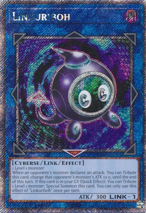 Linkuriboh RA04-EN291 Platinum Secret Rare NM