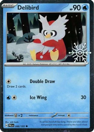 Delibird (Holiday Calendar) 046/193 Holo Promo Pokemon NM