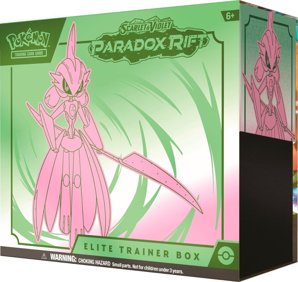 Pokemon TCG - Scarlet & Violet Paradox Rift (Iron Valiant) Elite Trainer Box