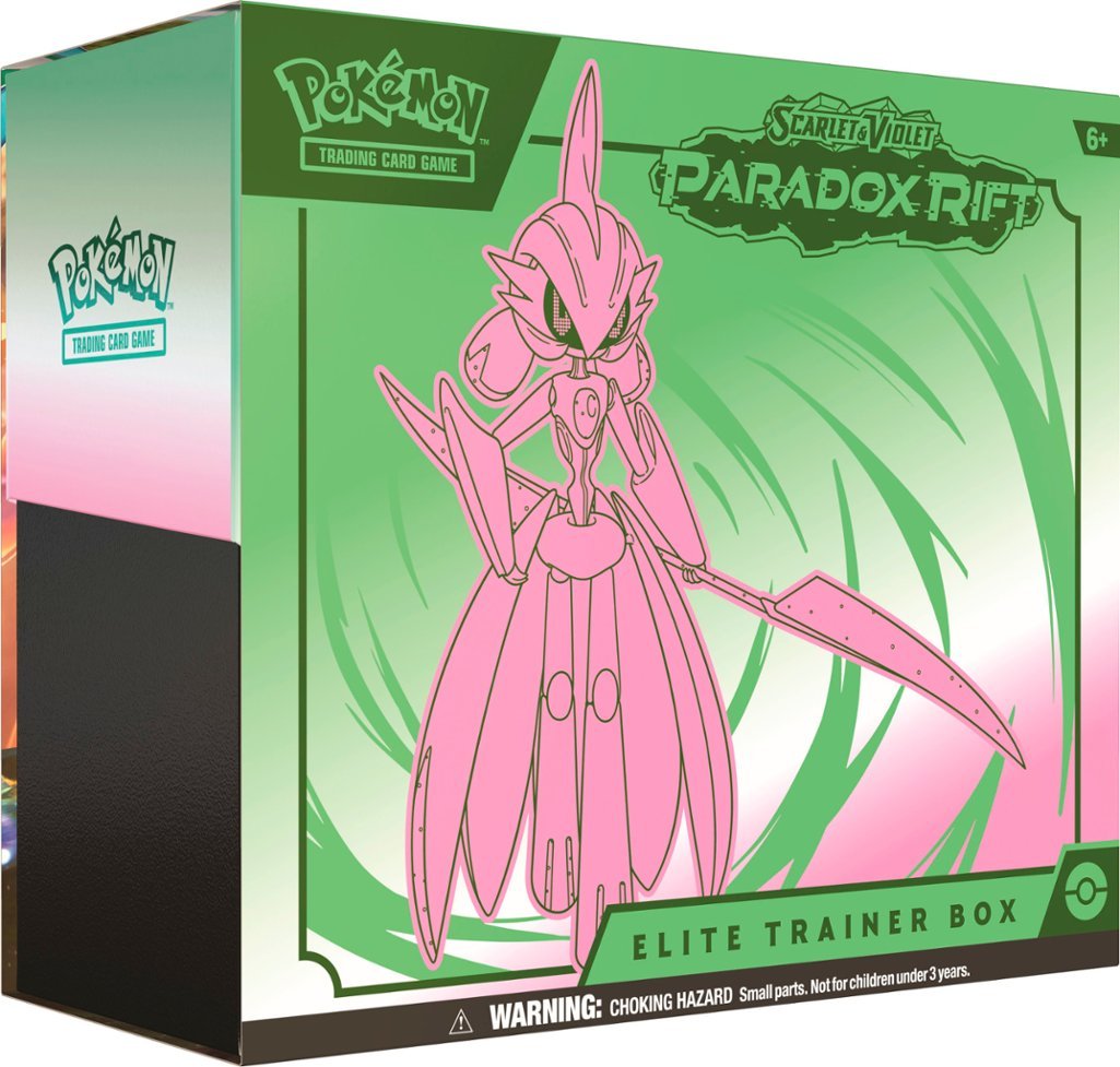 Pokemon TCG - Scarlet & Violet Paradox Rift (Iron Valiant) Elite Trainer Box