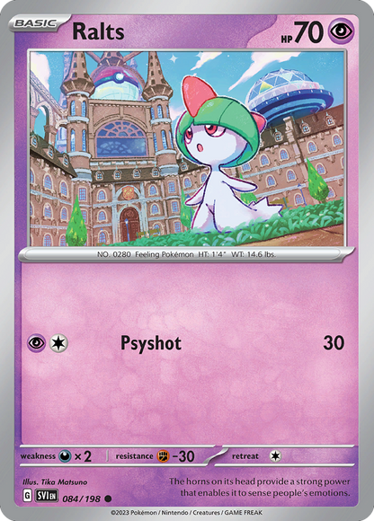 Pokemon TCG - Ralts 084/198 Scarlet & Violet NM
