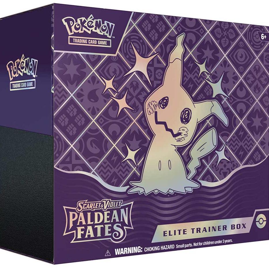 Pokemon TCG - Scarlet & Violet Paldean Fates Elite Trainer Box