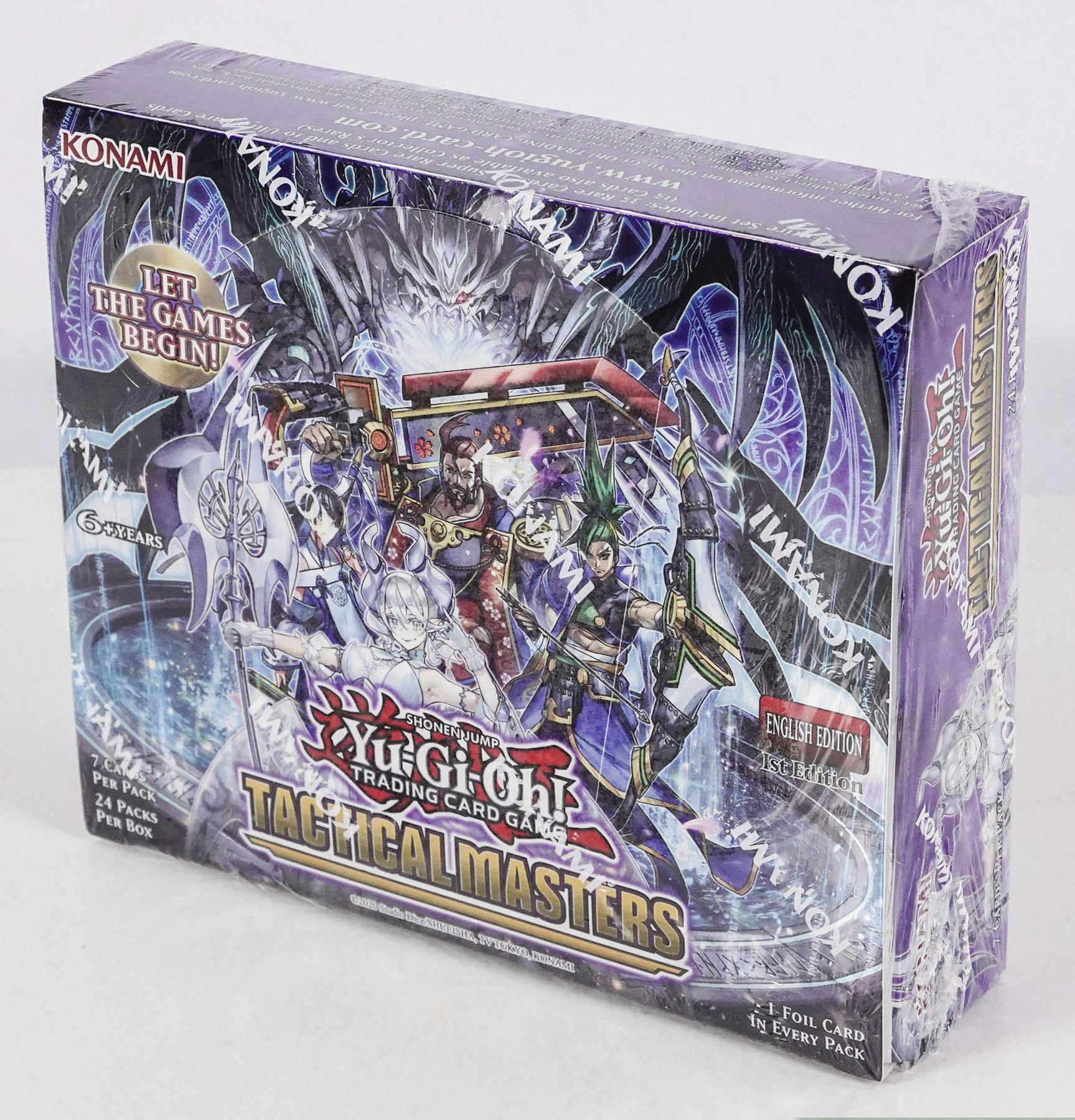 Yu-Gi-Oh! Tactical Masters Booster Box (Sealed) — Booster Box, sealed