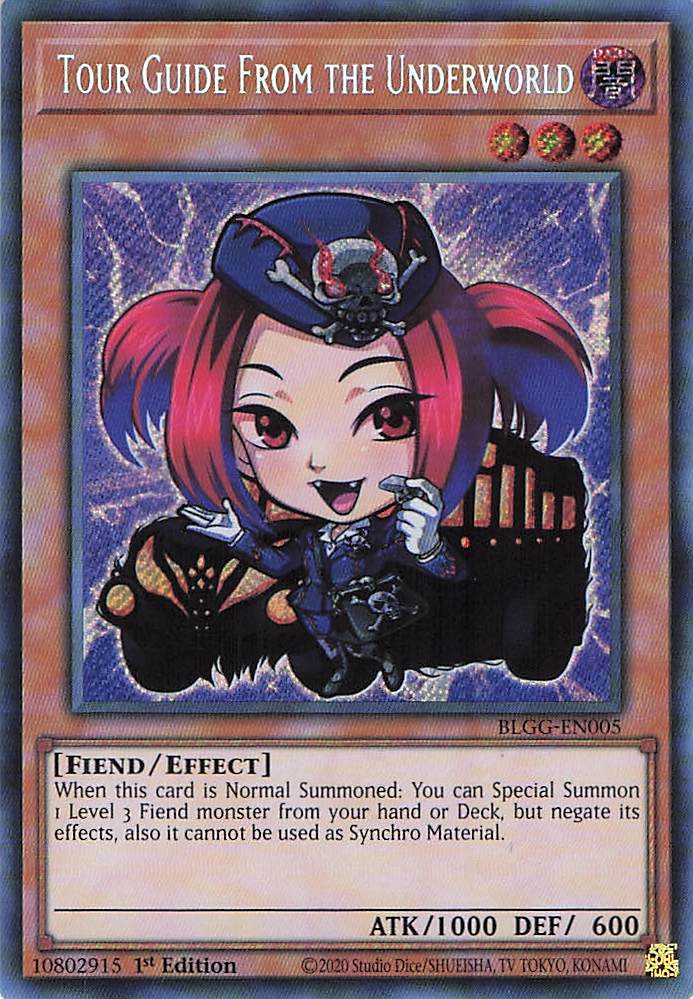 Tour Guide From the Underworld (CHIBI) BLGG-EN005 Secret Rare NM
