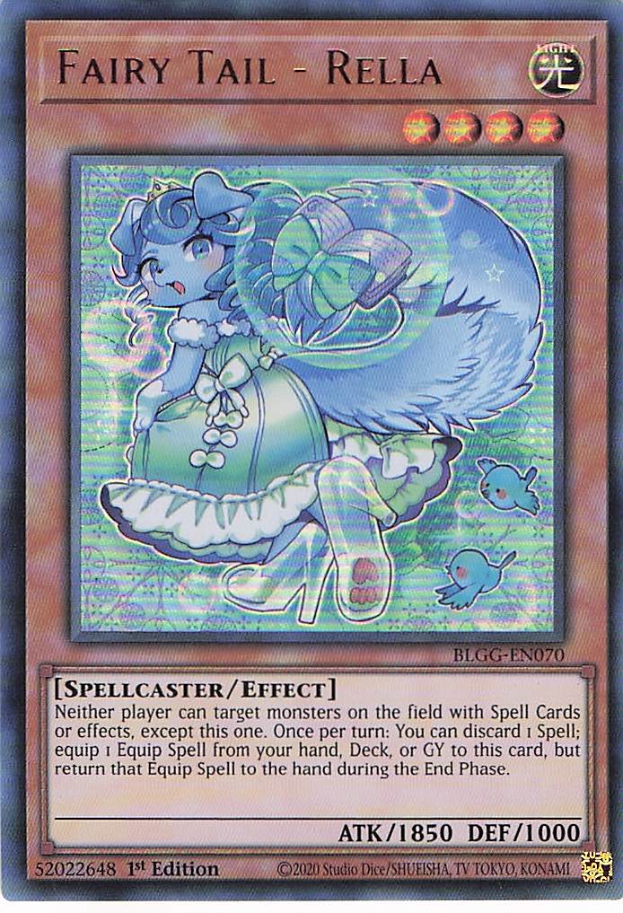 Fairy Tail - Rella BLGG-EN070 Yu-Gi-Oh 1st Edition NM