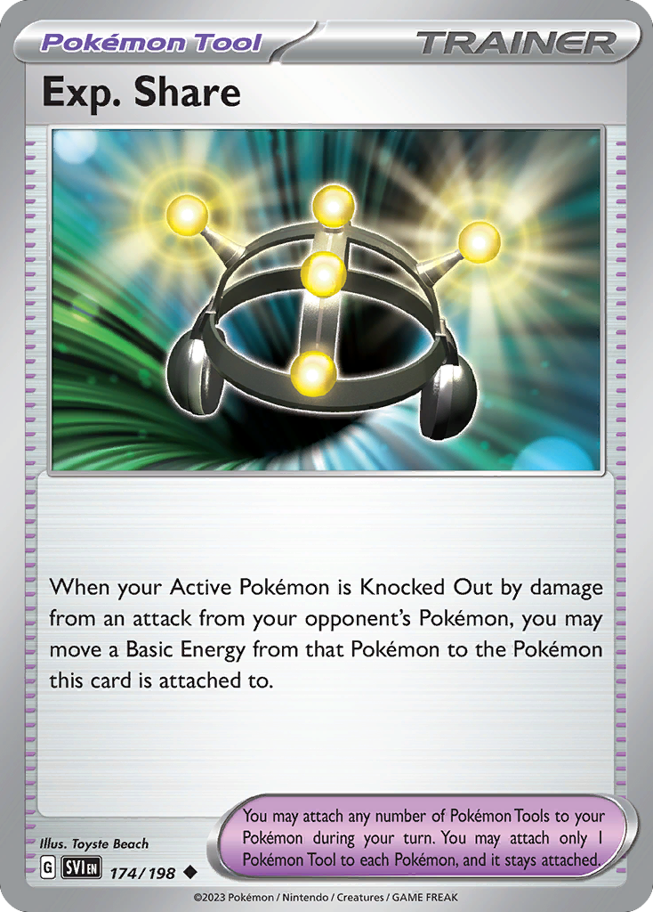 Pokemon TCG - Exp. Share 174/198 Scarlet & Violet NM