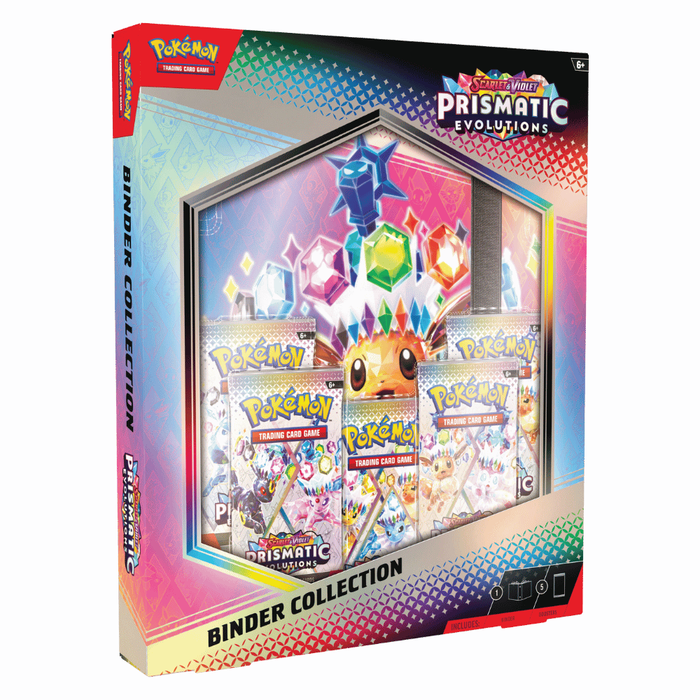 Pokemon TCG - Scarlet and Violet Prismatic Evolutions Binder Collection
