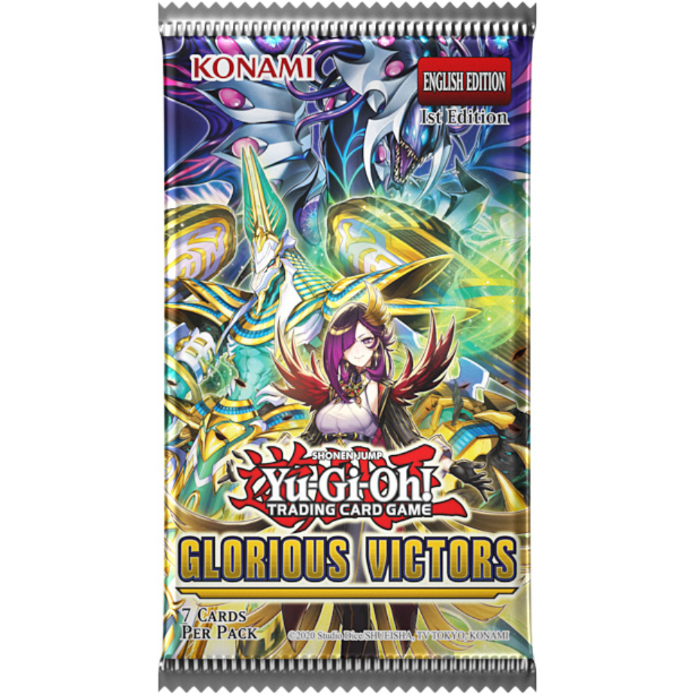 Yu-Gi-Oh! Glorious Victors - 9 x Card Booster Box (24 Packs) (Preorder 03.12.2026)