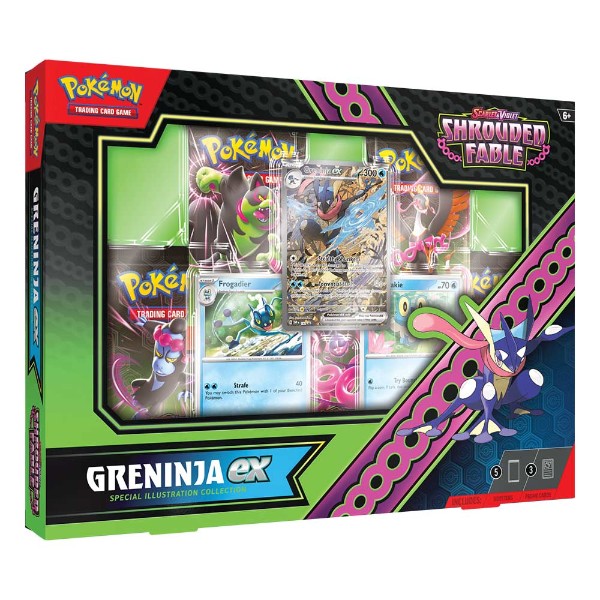 Pokemon TCG - Scarlet & Violet Shrouded Fable Greninja EX Special Collection