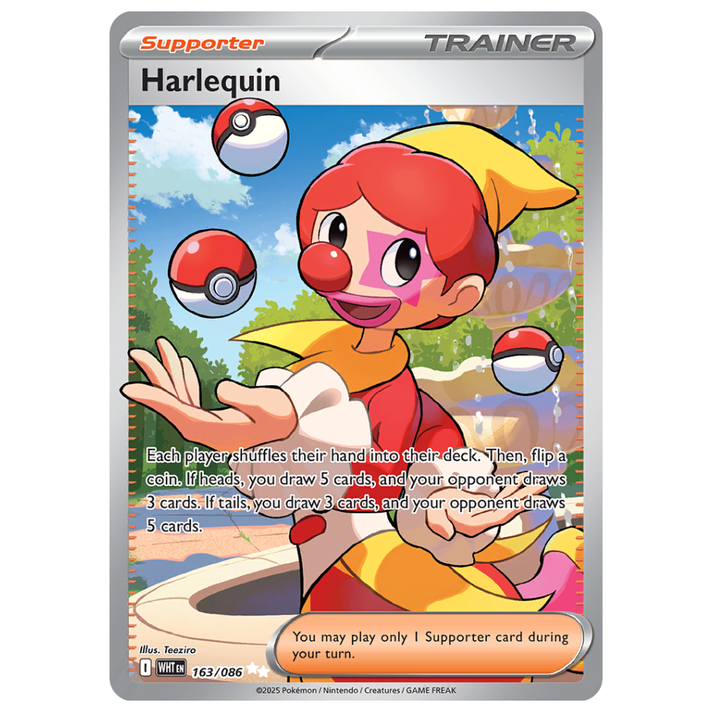 Pokemon TCG - Harlequin 163/086 - Ultra Rare NM/M [White Flare]