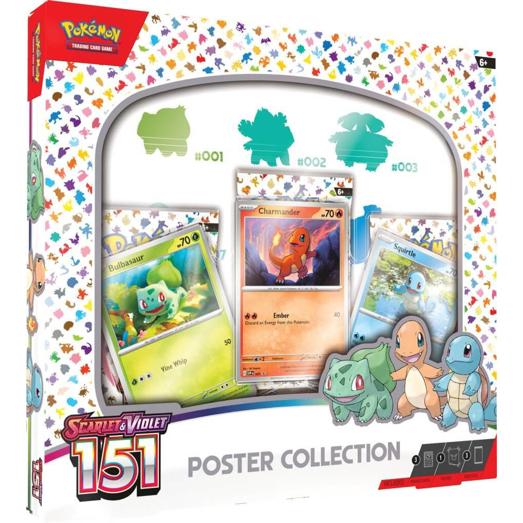 Pokemon TCG - Scarlet & Violet 151 Poster Collection