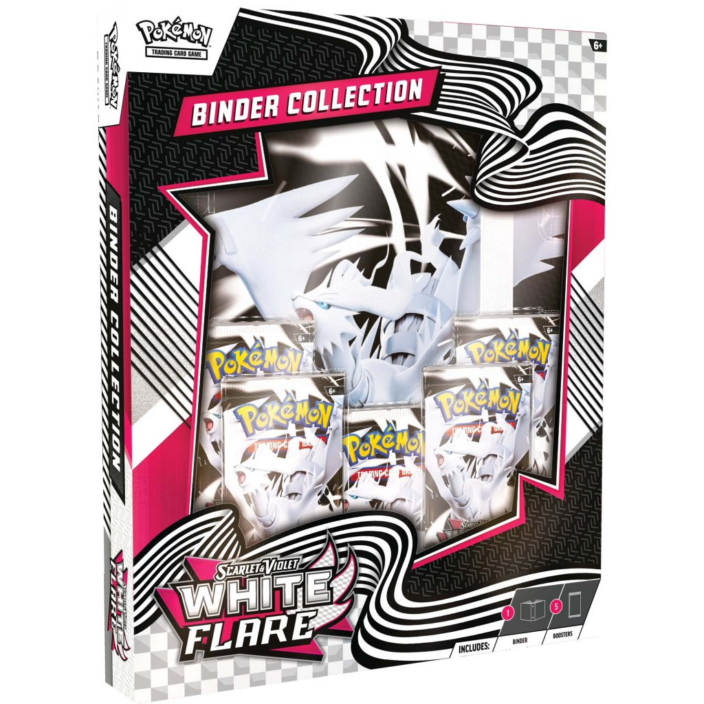 Pokemon TCG - Scarlet & Violet White Flare Binder Collection