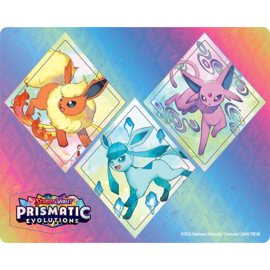 Pokemon TCG - Scarlet & Violet Prismatic Evolutions Tech Sticker Collection