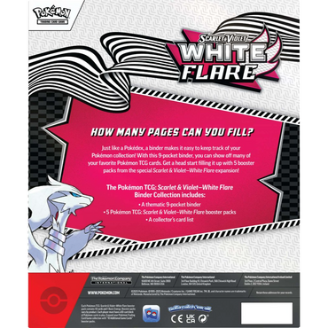 Pokemon TCG - Scarlet & Violet White Flare Binder Collection