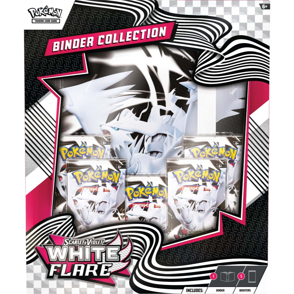 Pokemon TCG - Scarlet & Violet White Flare Binder Collection