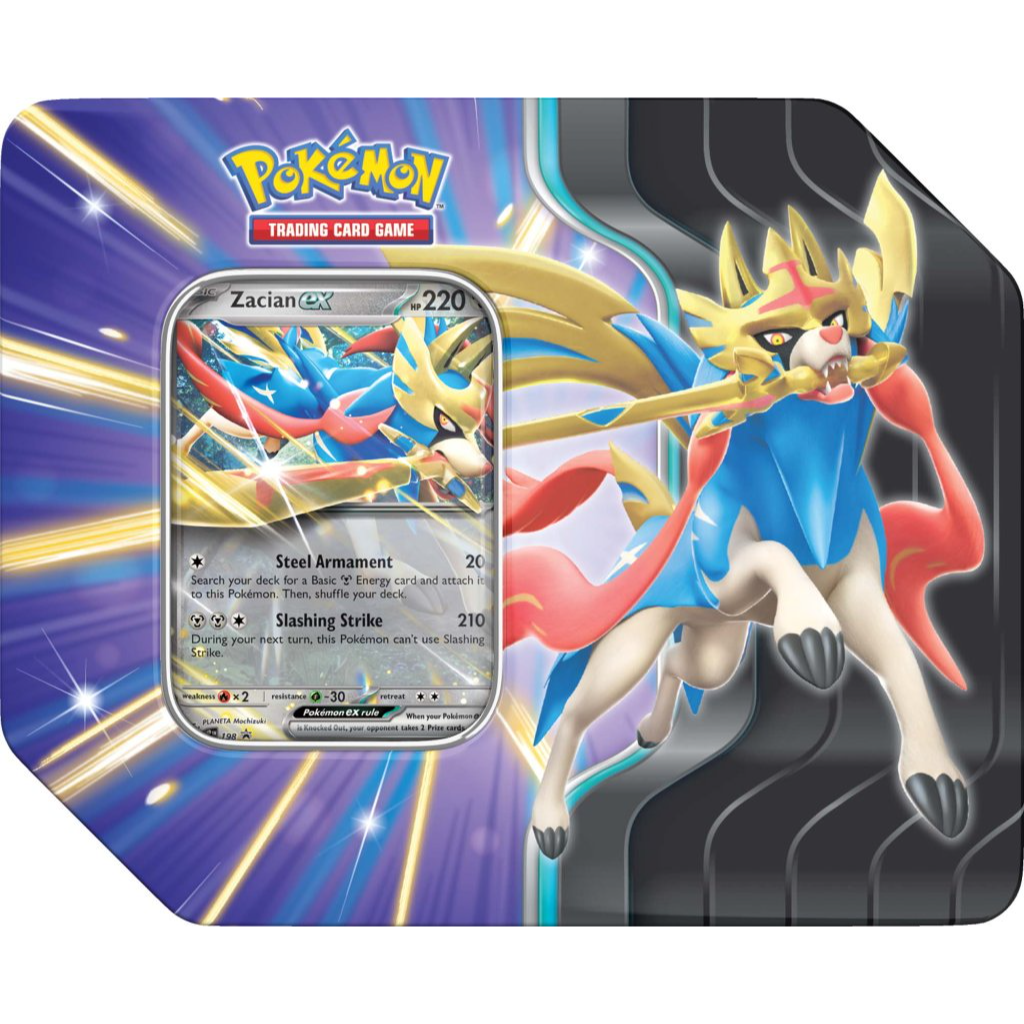 Pokemon TCG - Slashing Legends Tin (Zacian)