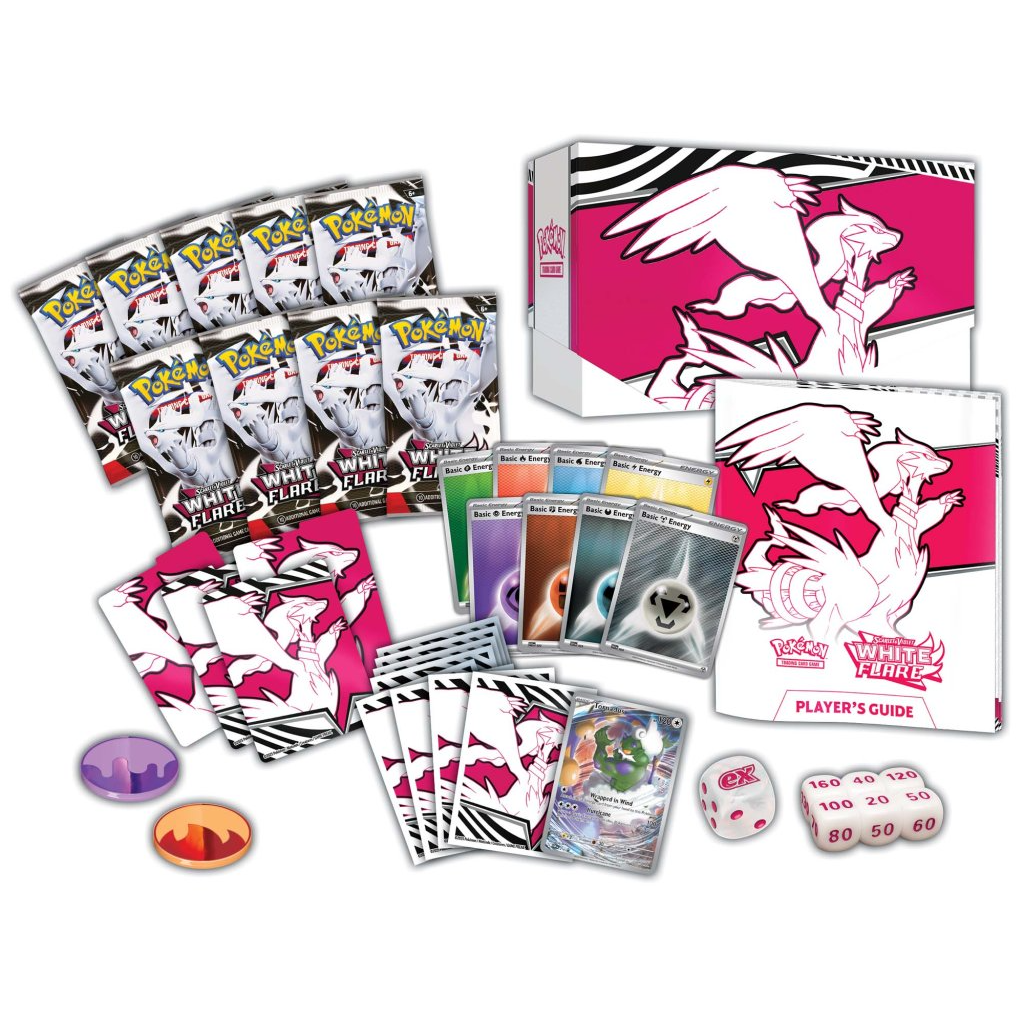 Pokemon TCG - Scarlet & Violet White Flare Elite Trainer Box