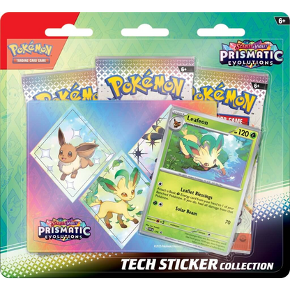 Pokemon TCG - Scarlet & Violet Prismatic Evolutions Tech Sticker Collection
