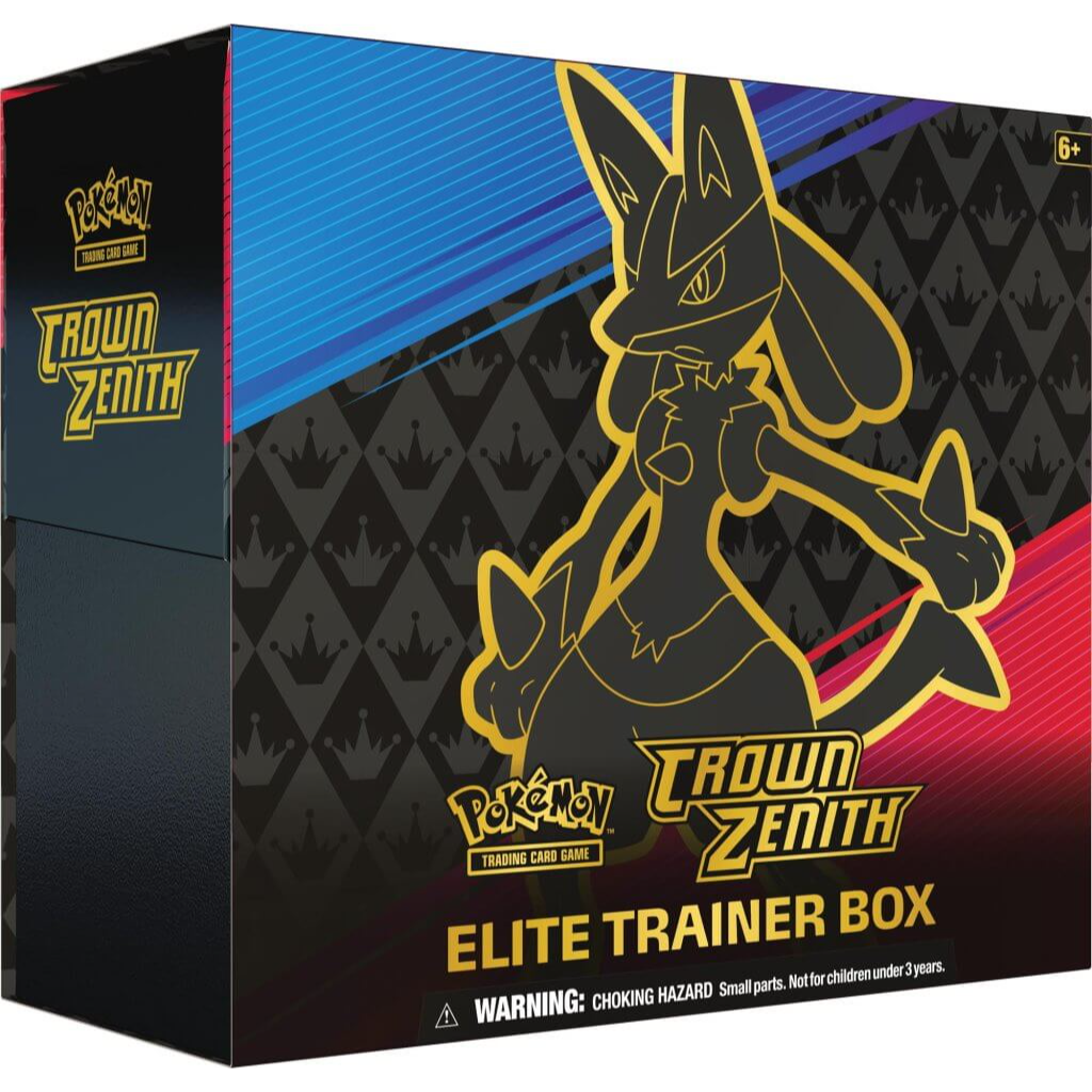 Pokemon TCG - Sword & Shield Crown Zenith Elite Trainer Box